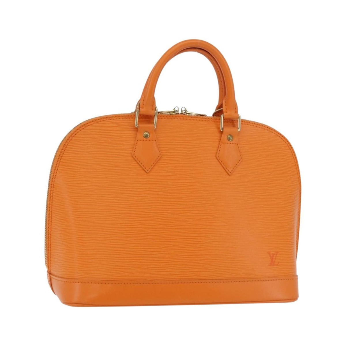 Louis Vuitton Alma Epi Leather, Orange, Leather, Handbag