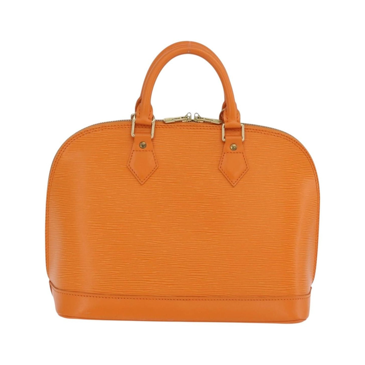 Louis Vuitton Alma Epi Leather, Orange, Leather, Handbag