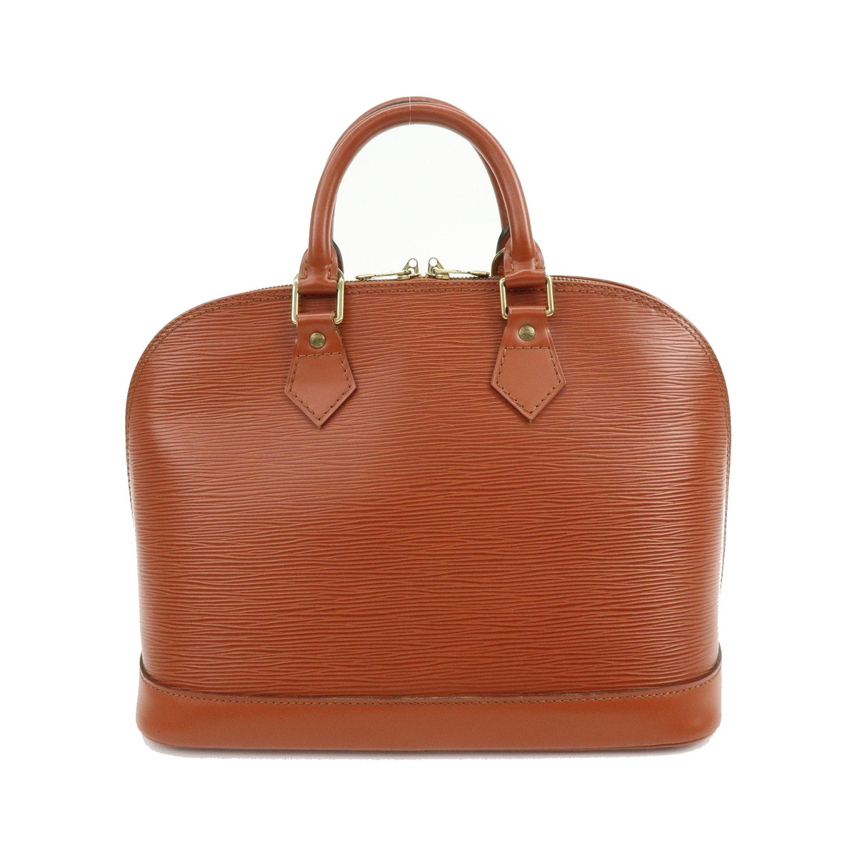 Louis Vuitton Alma Epi Leather, Brown, Leather, Handbag