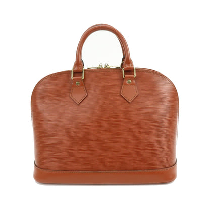 Louis Vuitton Alma Epi Leather, Brown, Leather, Handbag