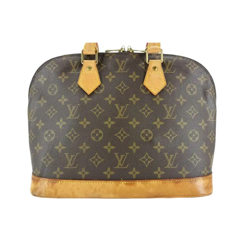 Louis Vuitton Alma Voyage Monogram Canvas, Brown, Leather, Handbag