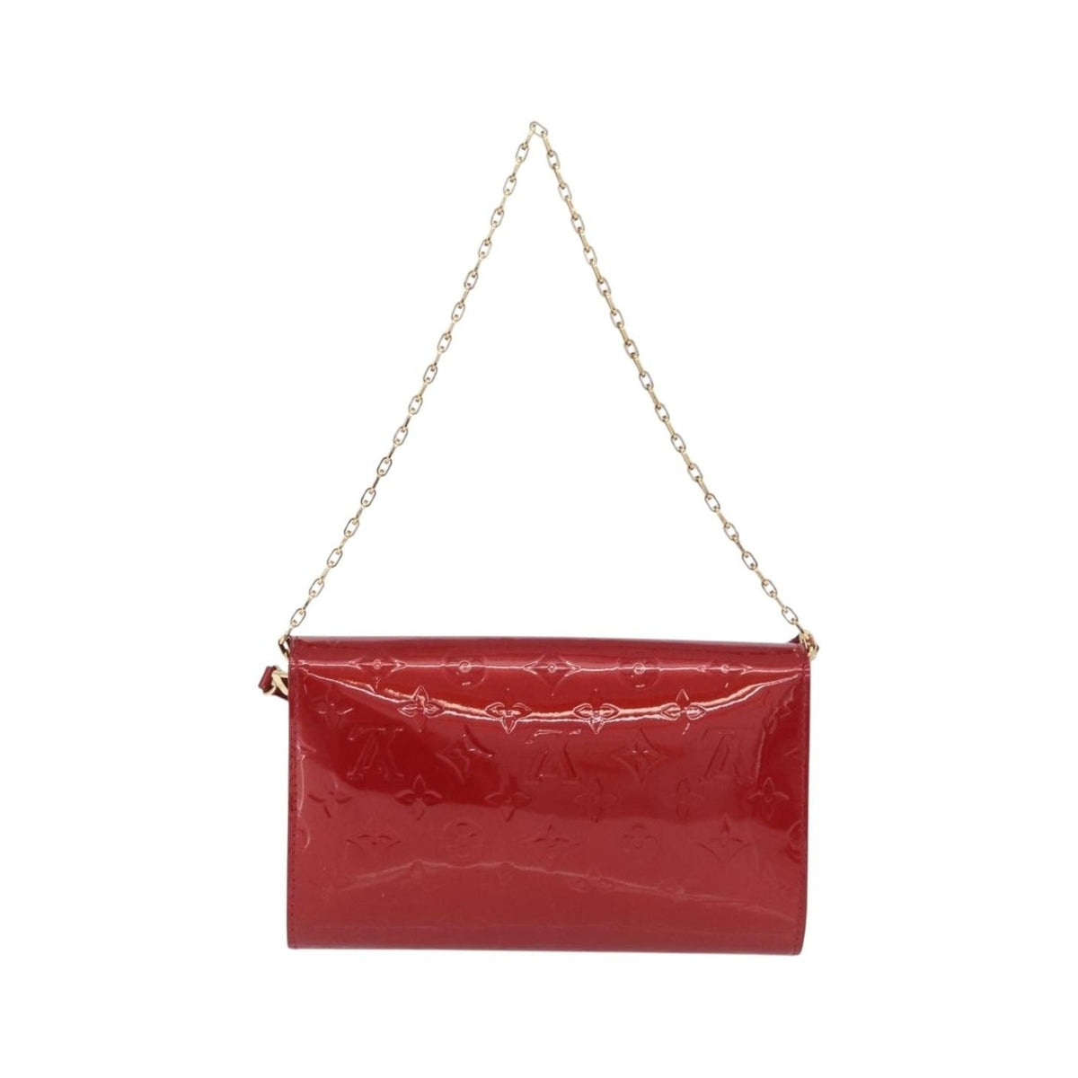 Louis Vuitton Ana Monogram Vernis, Pink, Patent Leather, Handbag