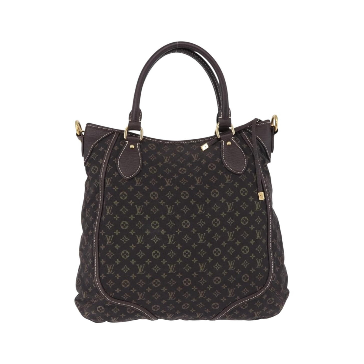 Louis Vuitton Angele Mini Lin, Brown, Canvas, Handbag