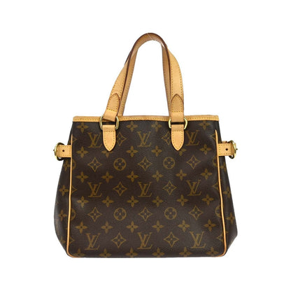 Louis Vuitton Batignolles Monogram Canvas, Brown, Canvas, Shoulder Bag