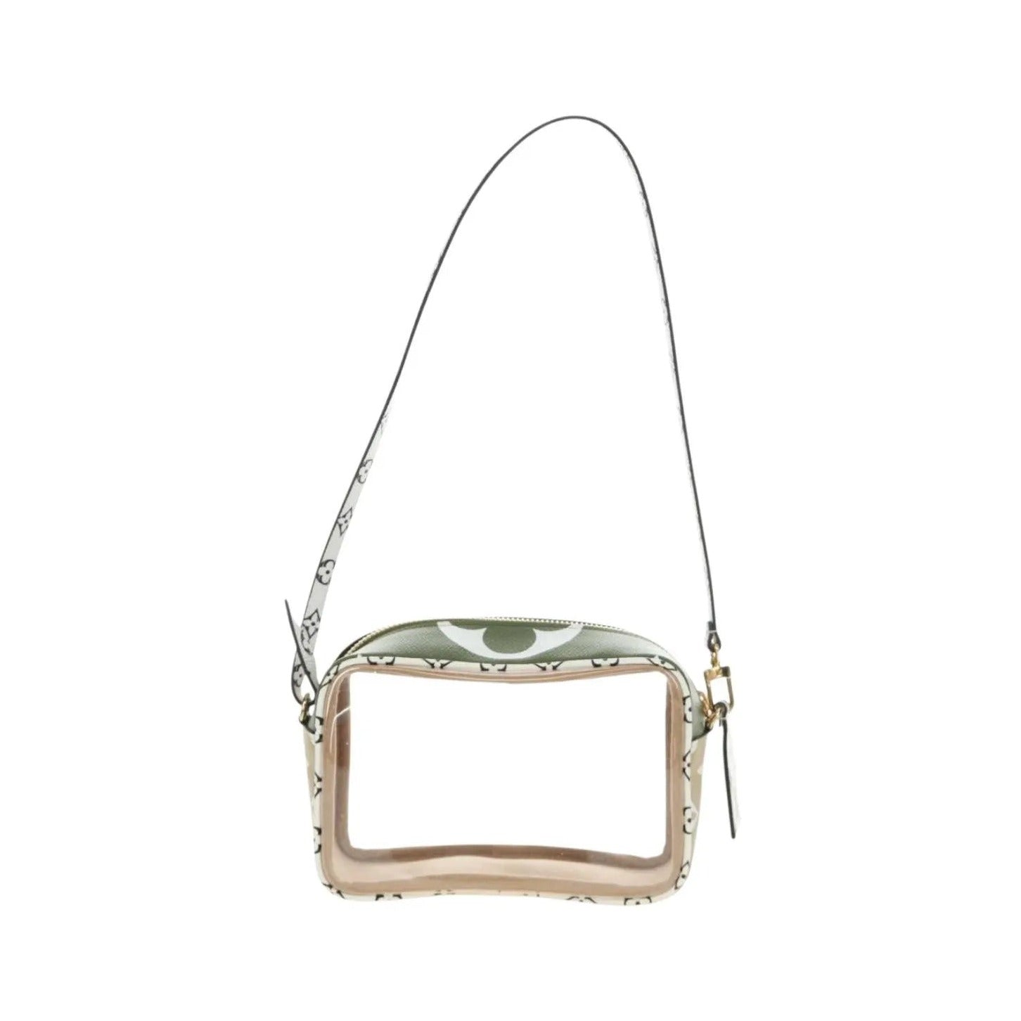Louis Vuitton Beach Limited Edition Colored Monogram Giant, Green, Canvas, Clutch