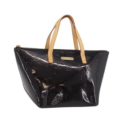 Louis Vuitton Bellevue Monogram Vernis, Black, Patent Leather, Tote Bag
