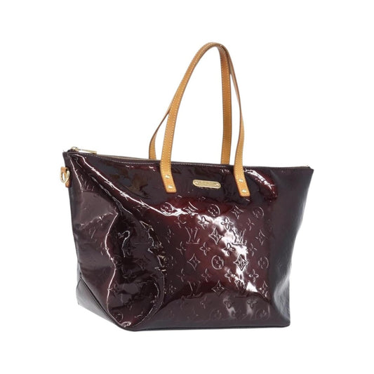 Louis Vuitton Bellevue Monogram Vernis, Burgundy, Patent Leather, Handbag