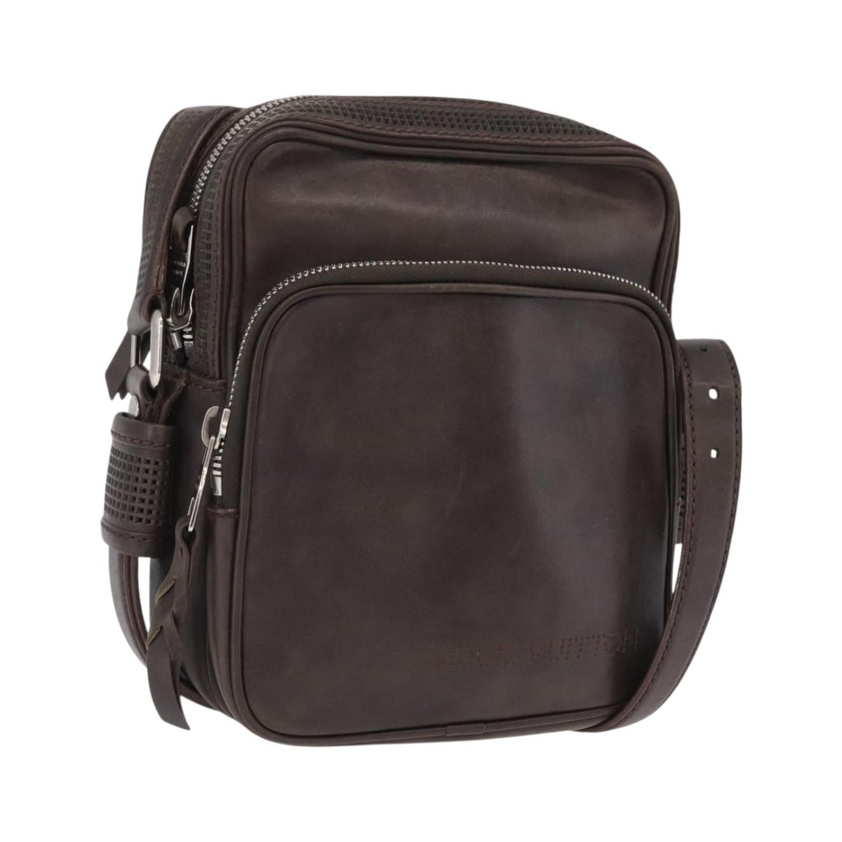 Louis Vuitton Bequia Trotter Messenger Nomade Leather, Brown, Leather, Handbag