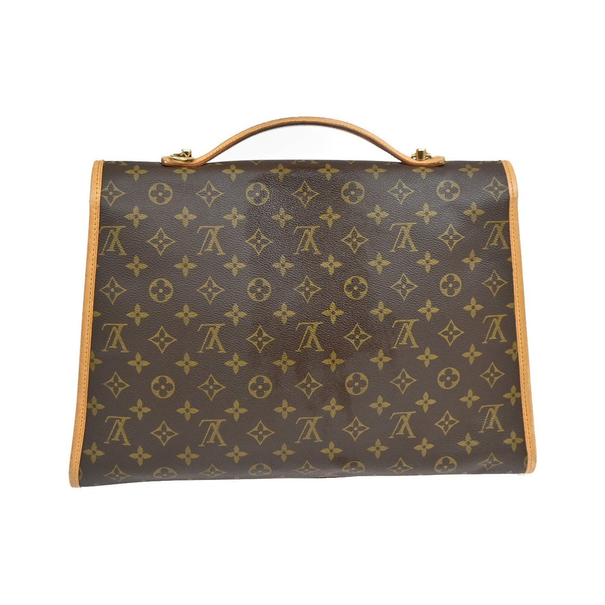 Louis Vuitton Beverly Monogram Canvas, Brown, Canvas, Briefcase