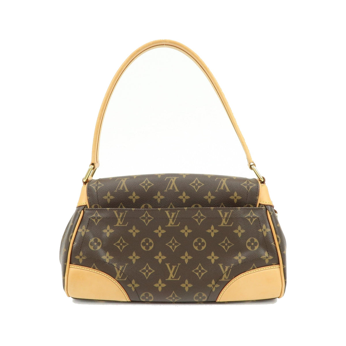 Louis Vuitton Beverly Monogram Canvas, Brown, Canvas, Handbag