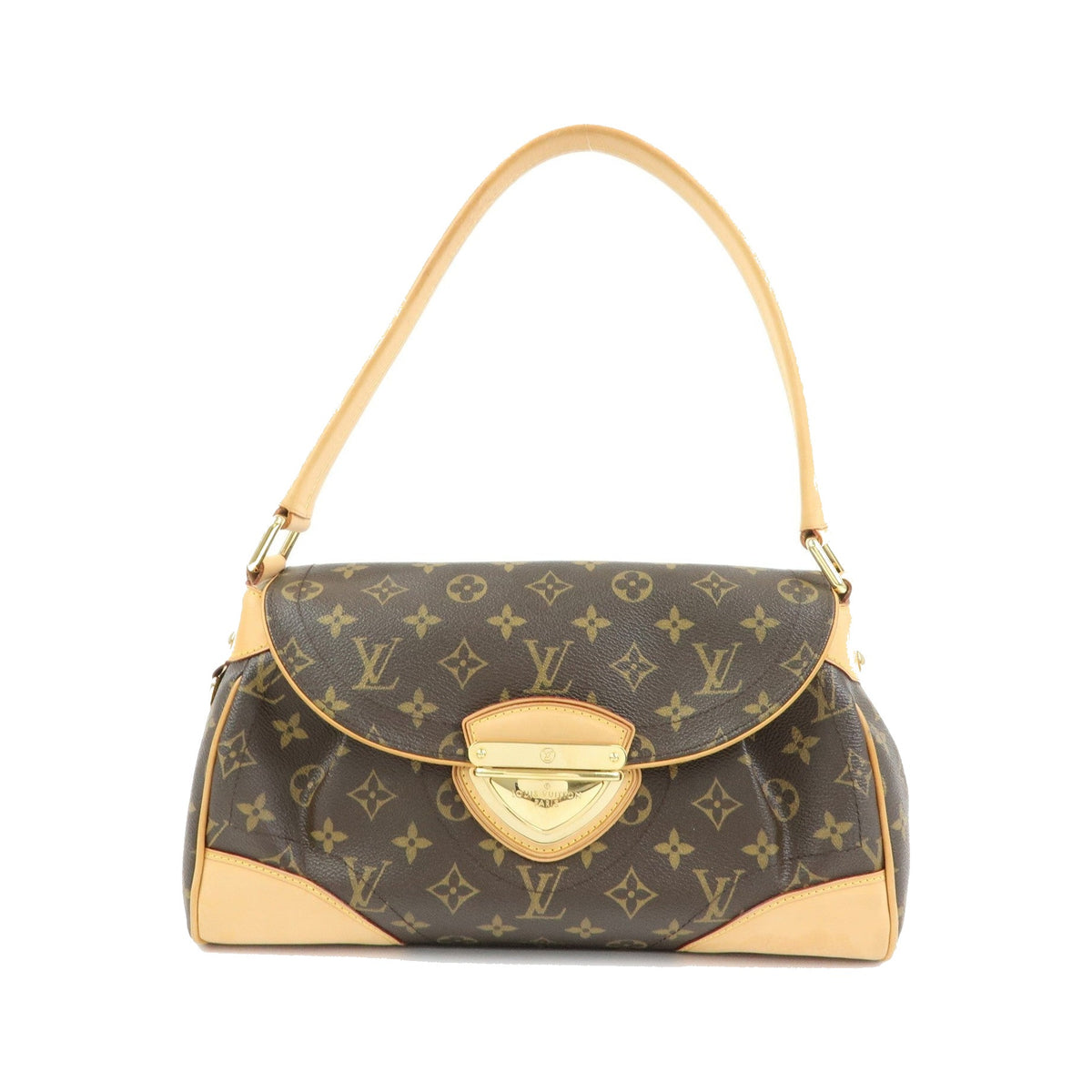 Louis Vuitton Beverly Monogram Canvas, Brown, Canvas, Handbag