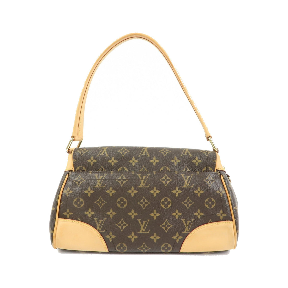 Louis Vuitton Beverly Monogram Canvas, Brown, Canvas, Handbag