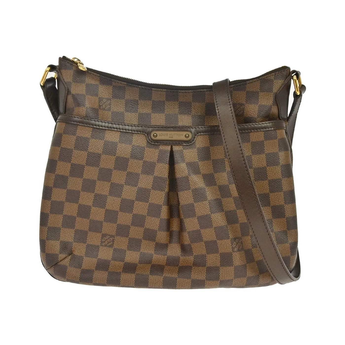 Louis Vuitton Bloomsbury Damier, Brown, Canvas, Shoulder Bag