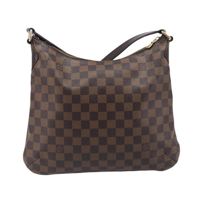 Louis Vuitton Bloomsbury Damier, Brown, Canvas, Shoulder Bag