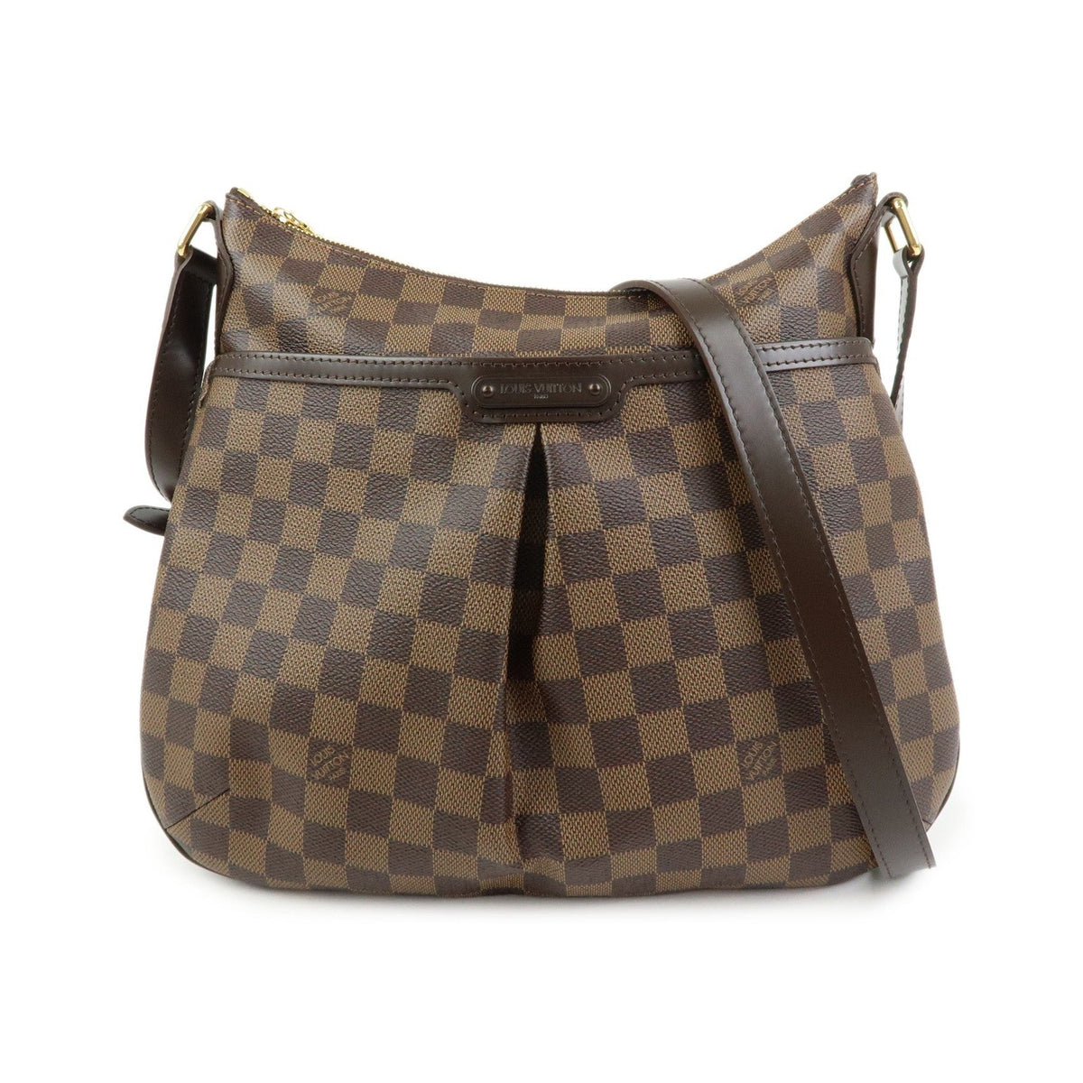 Louis Vuitton Bloomsbury Damier, Brown, Canvas, Shoulder Bag