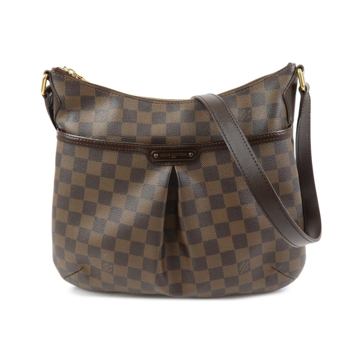 Louis Vuitton Bloomsbury Damier, Brown, Canvas, Shoulder Bag