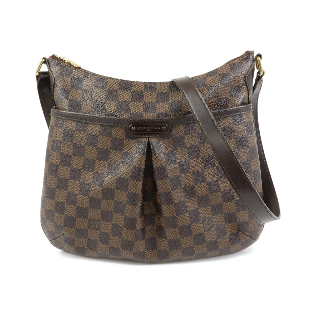 Louis Vuitton Bloomsbury Damier, Brown, Canvas, Shoulder Bag