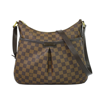 Louis Vuitton Bloomsbury Damier Ebene, Brown, Canvas, Shoulder Bag
