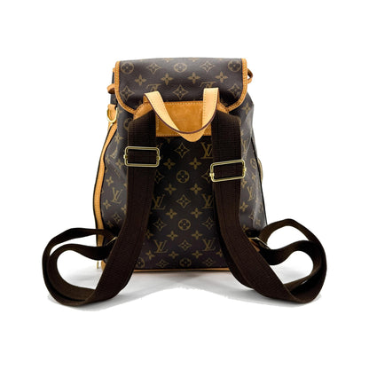 Louis Vuitton Bosphore Monogram Canvas, Brown, Canvas, Backpack