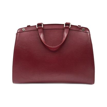 Louis Vuitton Brea Crocodile, Burgundy, Leather, Handbag