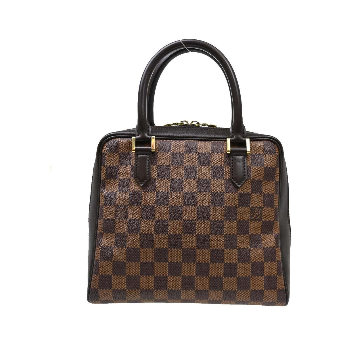 Louis Vuitton Brera Damier, Brown, Canvas, Handbag