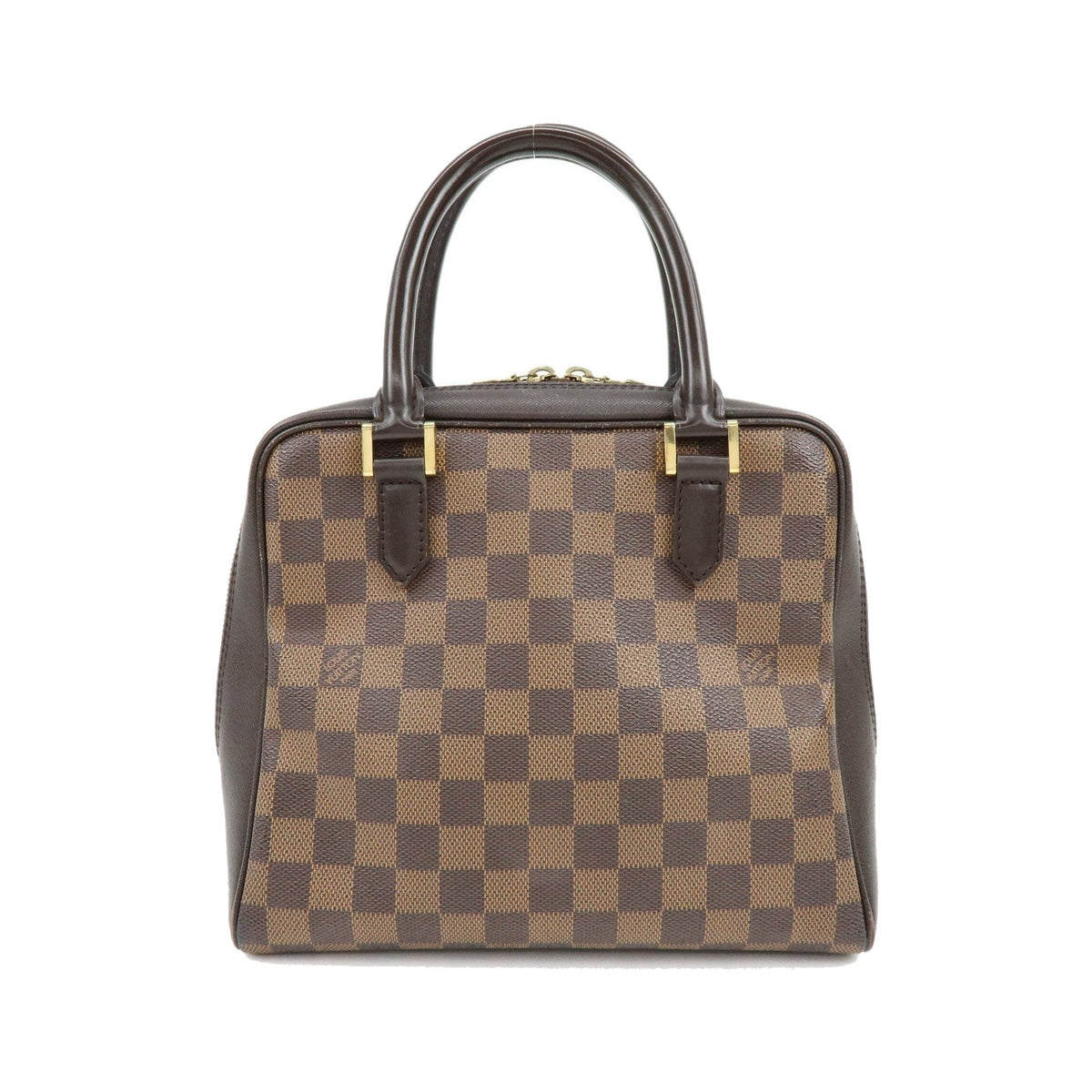 Louis Vuitton Brera Damier, Brown, Canvas, Handbag