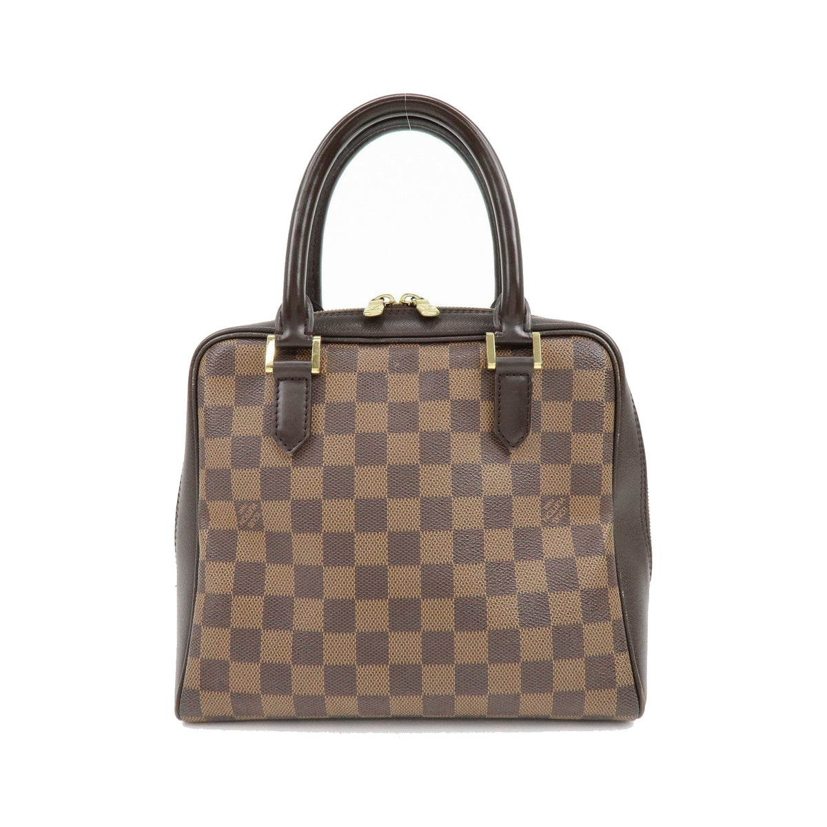 Louis Vuitton Brera Damier, Brown, Canvas, Handbag
