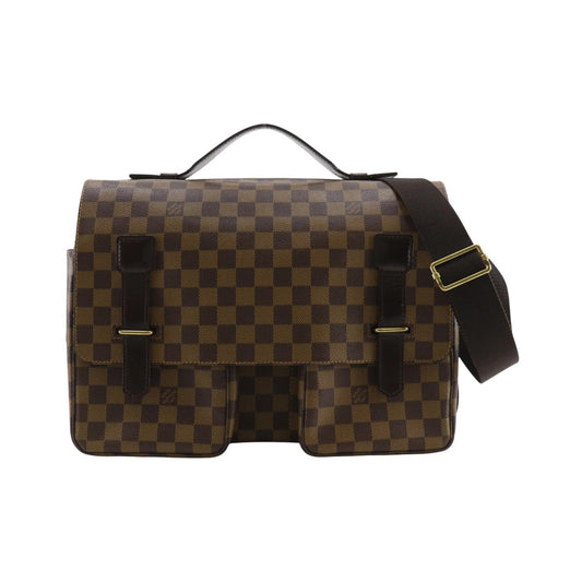 Louis Vuitton Broadway Damier, Brown, Canvas, Shoulder Bag