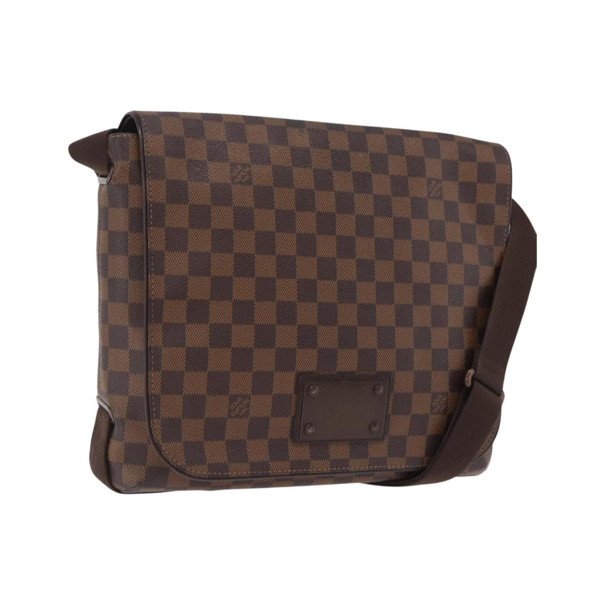 Louis Vuitton Brooklyn Damier, Brown, Canvas, Shoulder Bag