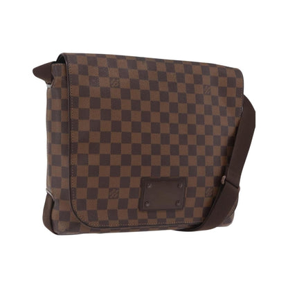 Louis Vuitton Brooklyn Damier, Brown, Canvas, Shoulder Bag