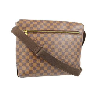 Louis Vuitton Brooklyn Damier Ebene, Brown, Canvas, Shoulder Bag