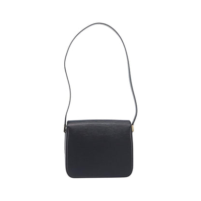 Louis Vuitton Buci Epi Leather, Black, Leather, Handbag