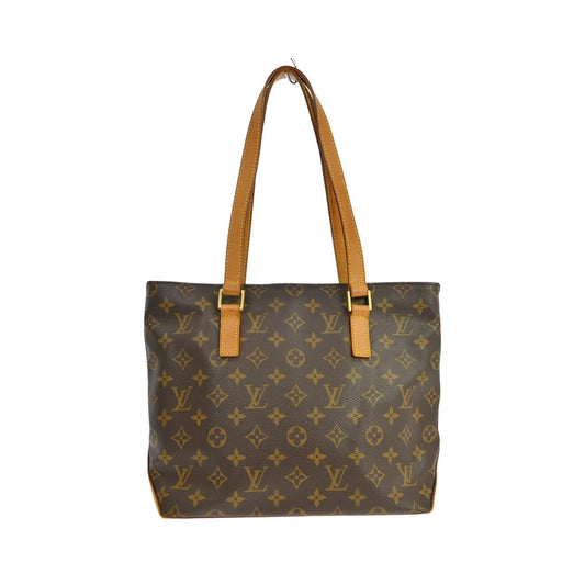 Louis Vuitton Cabas Mezzo Monogram Canvas, Brown, Canvas, Tote Bag