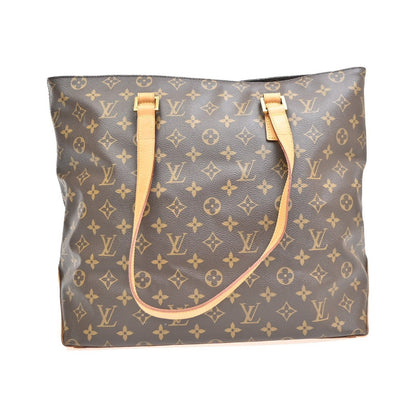 Louis Vuitton Cabas Mezzo Monogram Canvas, Brown, Canvas, Tote Bag