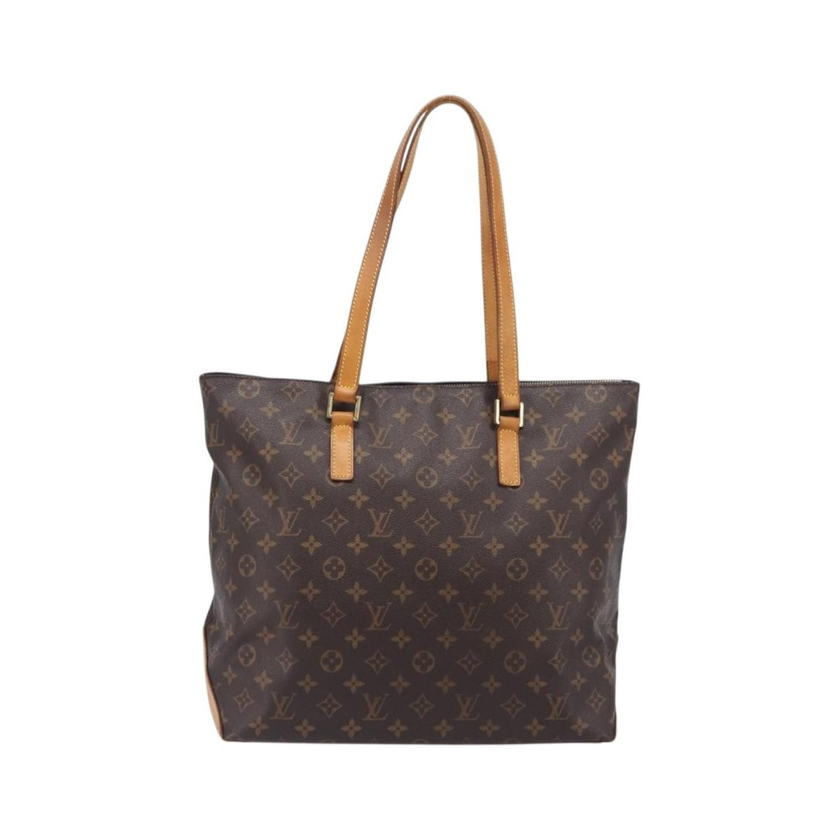 Louis Vuitton Cabas Mezzo Monogram Canvas, Brown, Canvas, Tote Bag