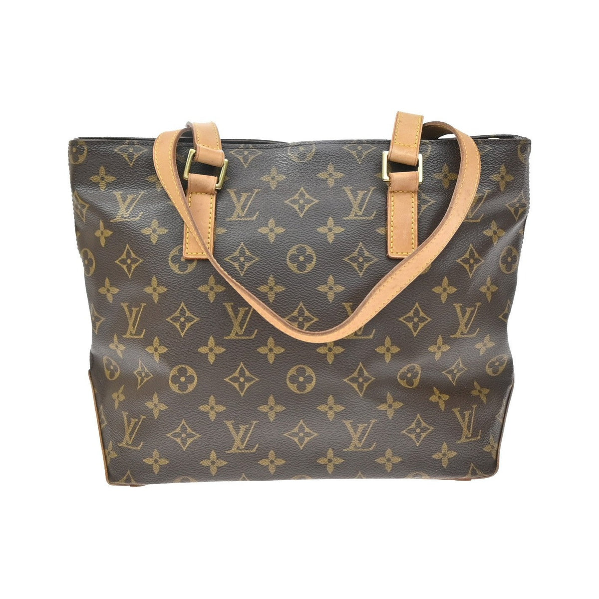 Louis Vuitton Cabas Piano Monogram Canvas, Brown, Canvas, Tote Bag