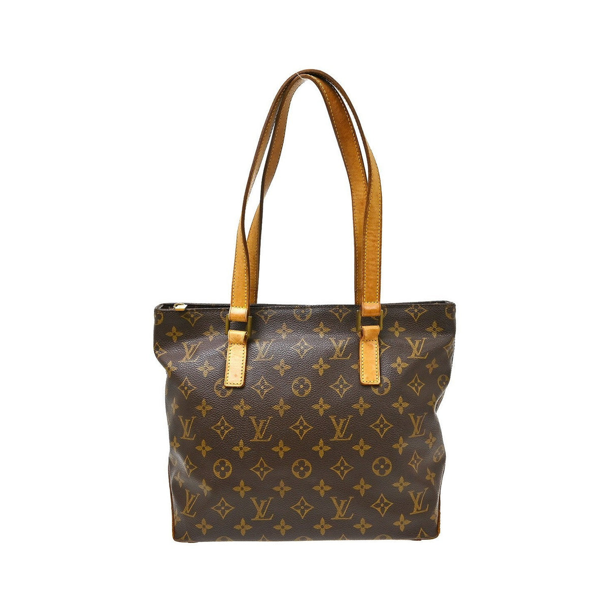 Louis Vuitton Cabas Piano Monogram Canvas, Brown, Canvas, Tote Bag