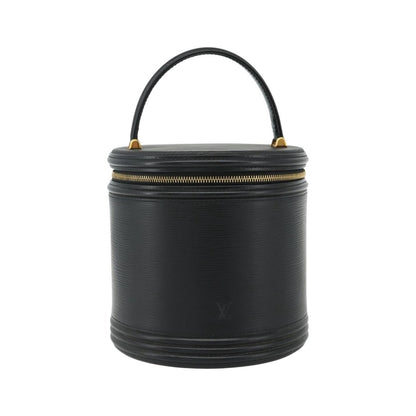 Louis Vuitton Cannes Epi Leather, Black, Leather, Handbag