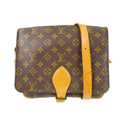 Louis Vuitton Cartouchiere Monogram Canvas, Brown, Canvas, Shoulder Bag