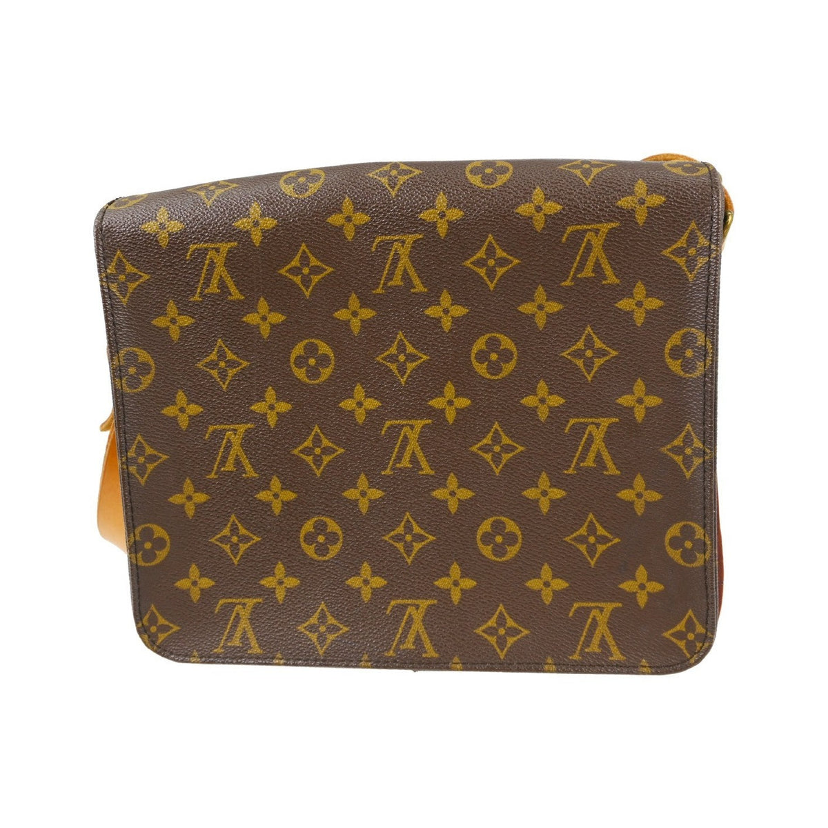 Louis Vuitton Cartouchiere Monogram Canvas, Brown, Canvas, Shoulder Bag