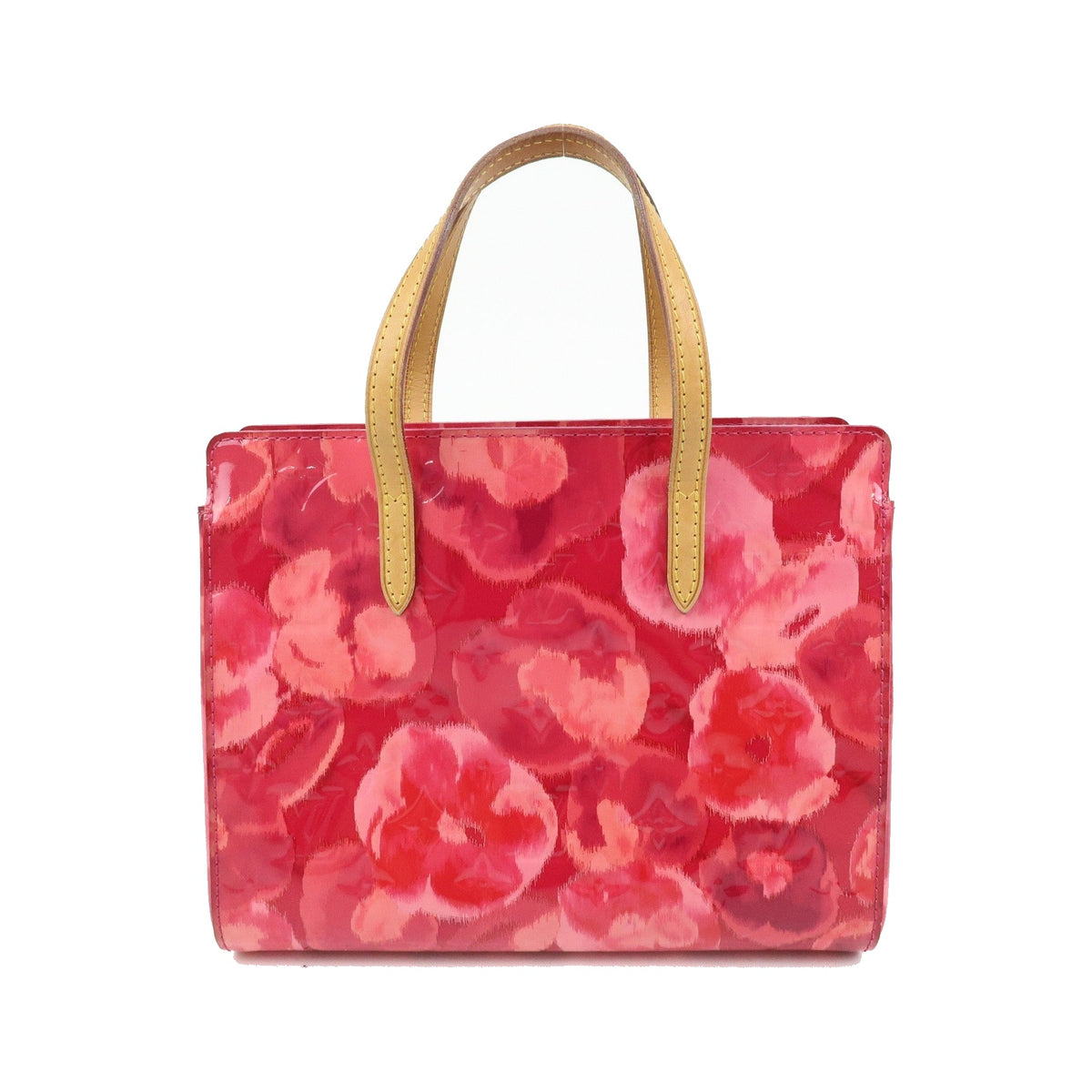 Louis Vuitton Catalina Limited Edition Monogram Vernis Ikat, Pink, Leather, Handbag