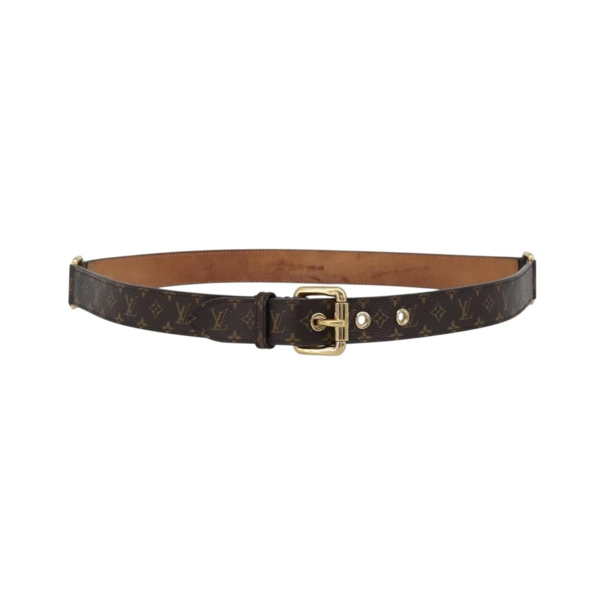 Louis Vuitton Ceinture Trio Belt Monogram Canvas, Brown, Canvas, Belt