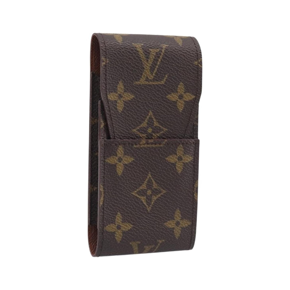 Louis Vuitton Cigarette Case Monogram Canvas, Brown, Canvas, Wallet