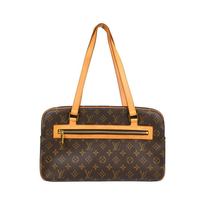 Louis Vuitton Cite Monogram Canvas, Brown, Canvas, Handbag