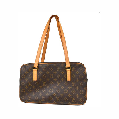 Louis Vuitton Cite Monogram Canvas, Brown, Canvas, Handbag