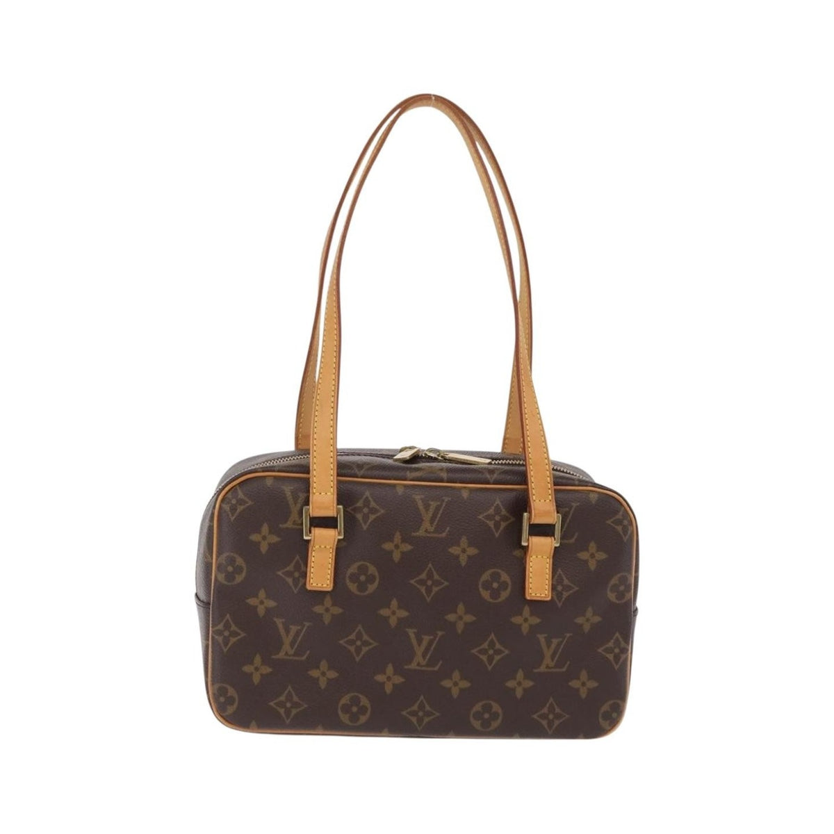 Louis Vuitton Cite Monogram Canvas, Brown, Canvas, Handbag