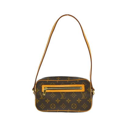 Louis Vuitton Cite Pochette Monogram Canvas, Brown, Canvas, Clutch