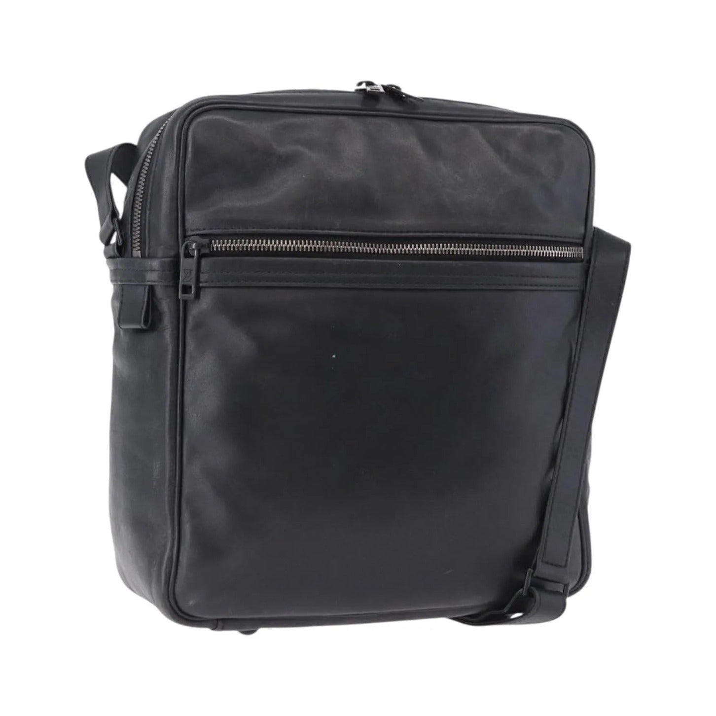 Louis Vuitton Clarkson Messenger Monogram Differ Leather, Black, Leather, Shoulder Bag