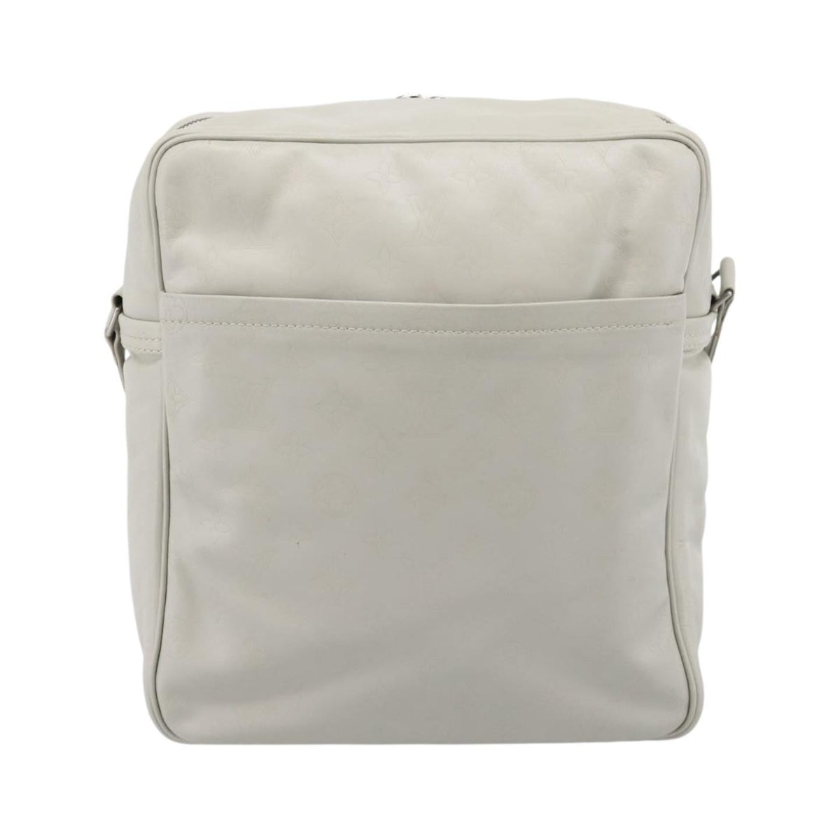 Louis Vuitton Clarkson Messenger Monogram Differ Leather, White, Canvas, Shoulder Bag