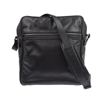 Louis Vuitton Clarkson Messenger Monogram Shadow Leather, Black, Leather, Handbag